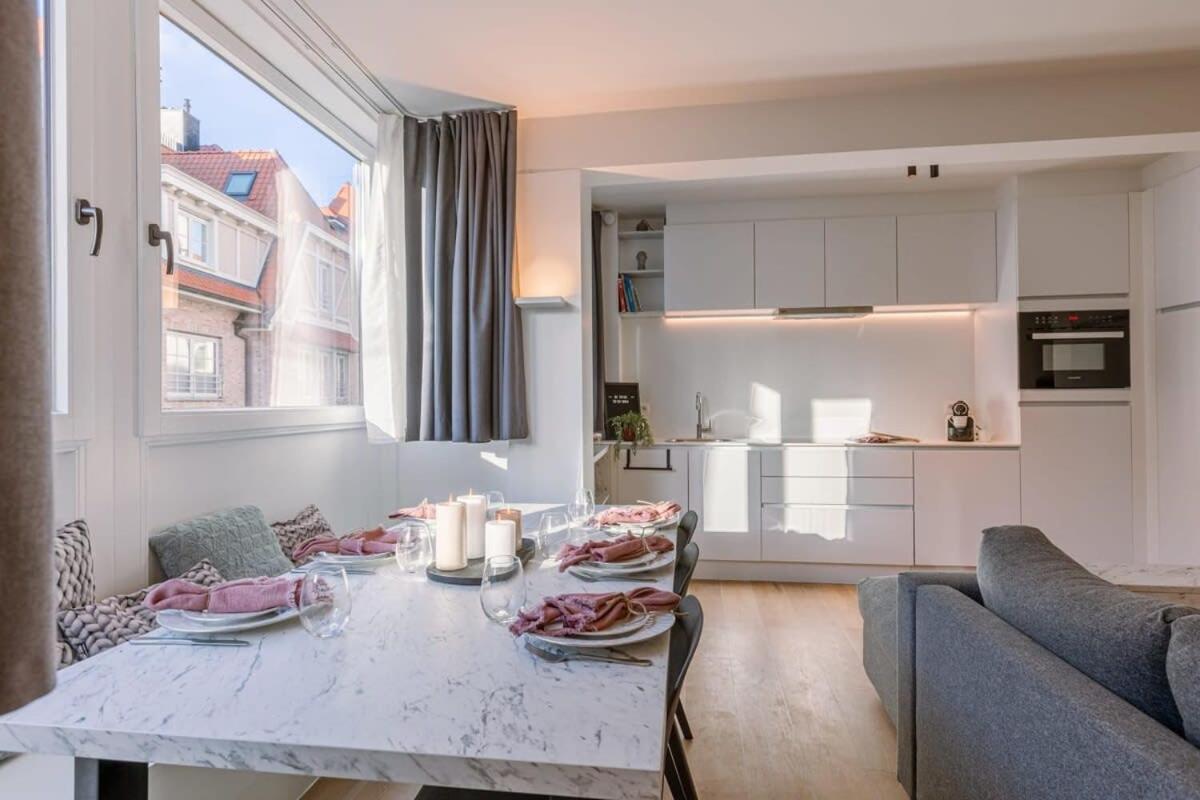 Huswell - Cosy Apartment On Top Location In De Haan Eksteriør bilde